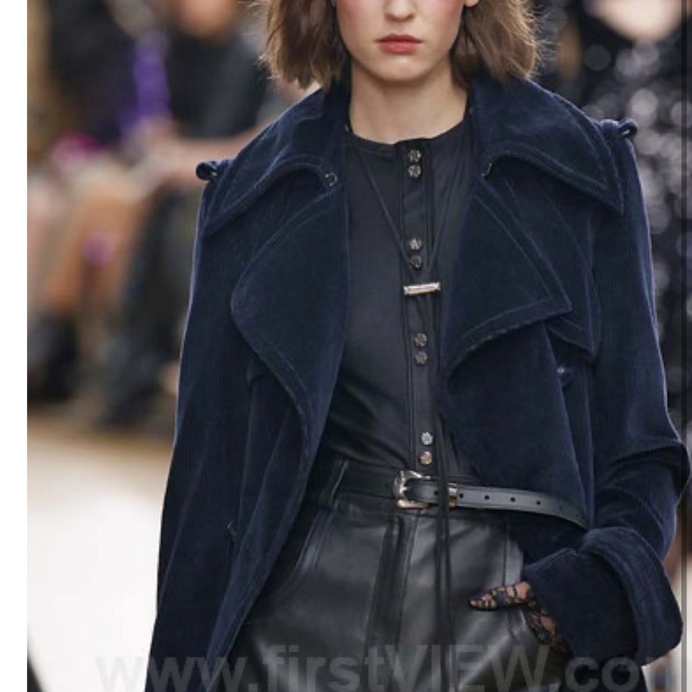 Nina Ricci Black Long-Sleeve Snap-Front Bodysuit - Picture 9 of 9